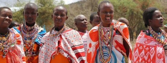 Maasai women