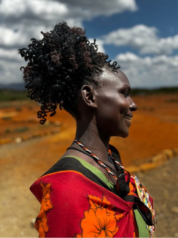 Massai-Frau in Mperrishi - 45 x 60 cm